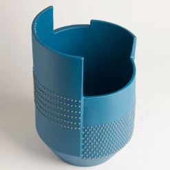 Nuove Forme Vaso Hugo Petrol Blue di Simona Cardinetti