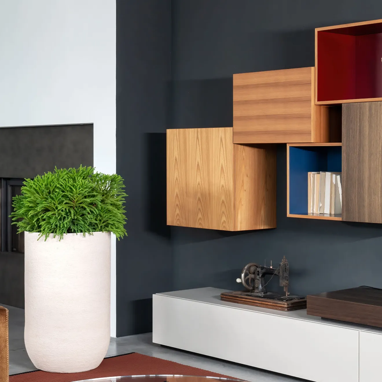 Pot à Porter Vaso in ceramica bianca Citylife