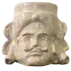 Artema Galli Vaso in ceramica bianca Opuntia Bianco