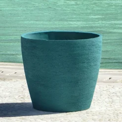Pot à Porter Vaso in ceramica blu Malibu