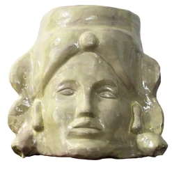 Artema Galli Vaso in ceramica Opuntia Bianca