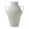 SANTOPECCATORE Vaso in Ceramica Quartara Bianco
