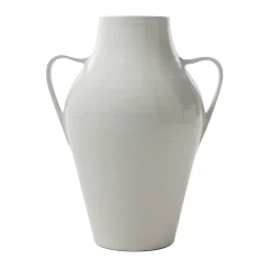 SANTOPECCATORE Vaso in Ceramica Quartara Bianco