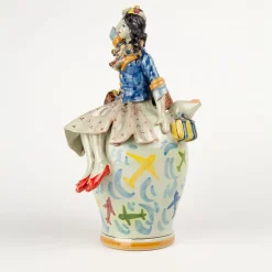 Alessandro Iudici Vaso in ceramica The Traveler