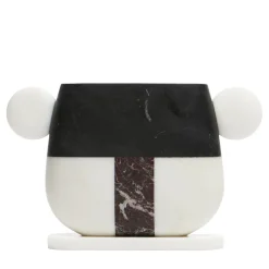 MMairo Vaso in marmo multicolore Tacca di Matteo Cibic