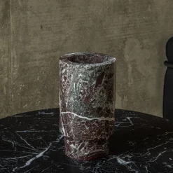 MMairo Vaso Inside Out Red Levanto di Karen Chekerdjian