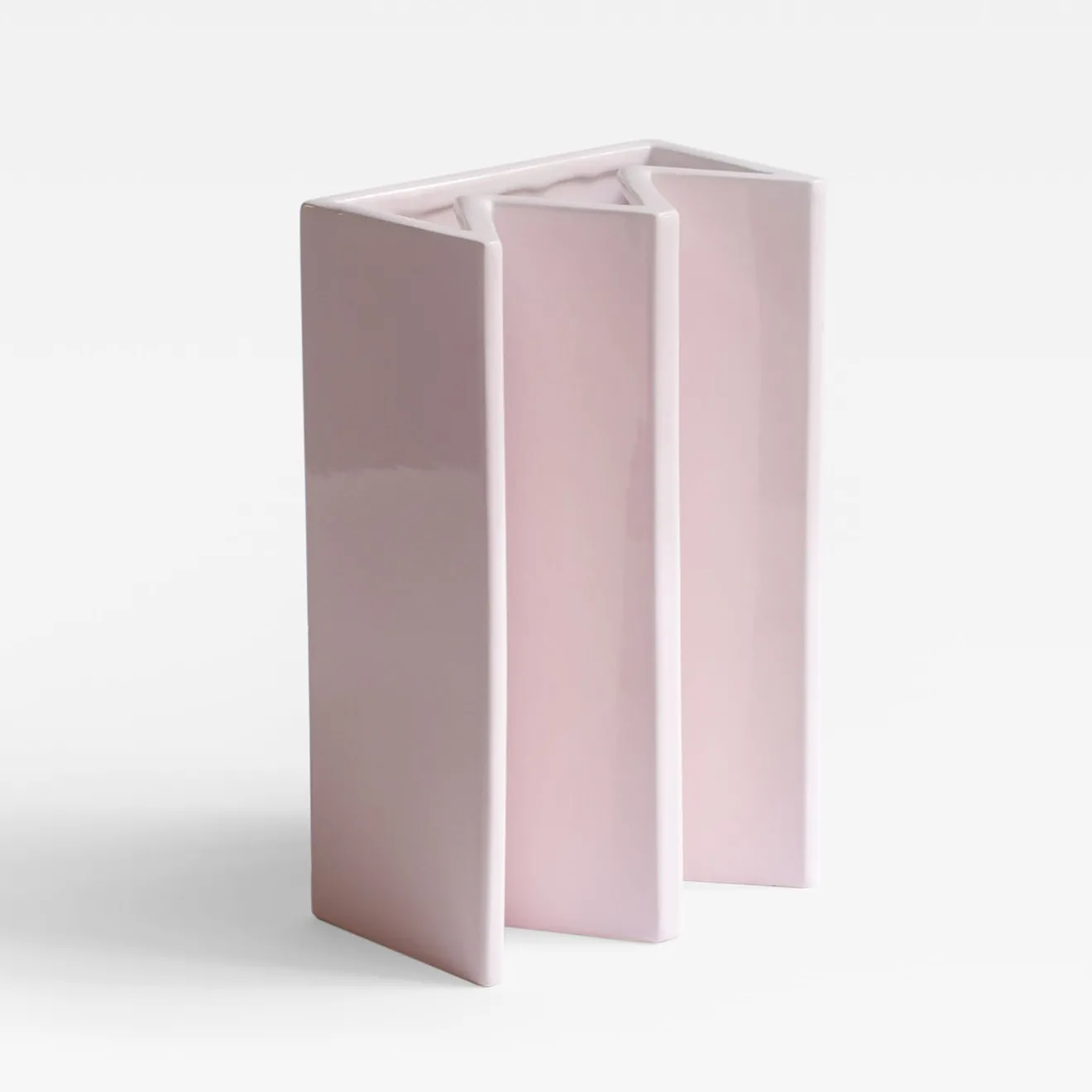 Sandro Lopez Milan Vaso King in ceramica rosa