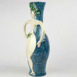 Alessandro Iudici Vaso mediterraneo in ceramica nuda