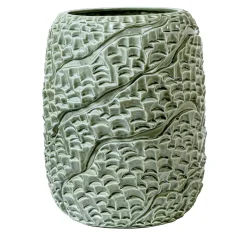 Bosa Vaso Mino in ceramica verde canapa lucido