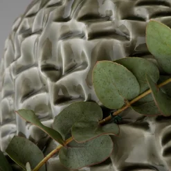 Bosa Vaso Mino in ceramica verde canapa lucido