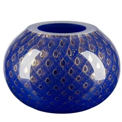 VGnewtrend Vaso Mocenigo Sfera oro e blu