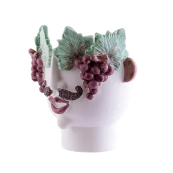 Patrizia Italiano Vaso Nerello Venditore di Uva