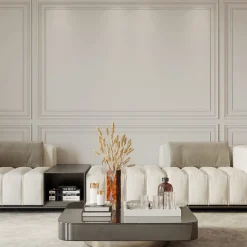 Carcino Design Vaso Polimelus Rosso Asiago & Fior di Pesco Carnico