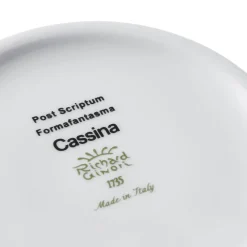 Cassina Vaso Post Scriptum in bianco e nero con coperchio di Formafantasma