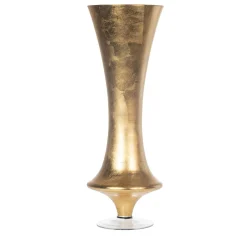 VGnewtrend Vaso Silvia in foglia d'oro