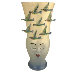 Alessandro Iudici Vaso Testa Sognatrice