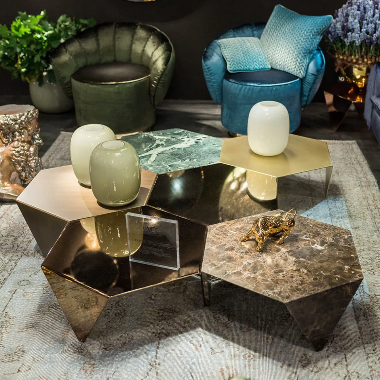 VGnewtrend Vaso Trieste piccolo grigio