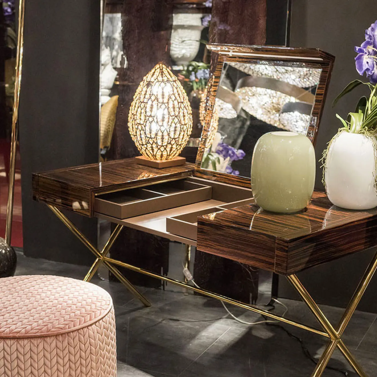 VGnewtrend Vaso Trieste piccolo grigio