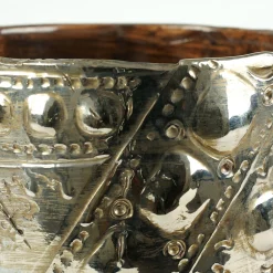 deBlona Vaso Viel in ceramica argento di Gabriele Mengoni