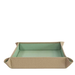 Cassigoli Vassoio a tasche vuote Michelangelo beige e verde