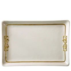 Villari VASSOIO DA DRESSAGE - BIANCO