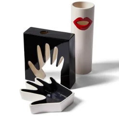 Cassina Vassoio Impronta nero di Ico Parisi Tray