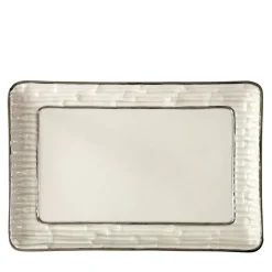 Villari VASSOIO IN BAMBÙ - BIANCO