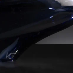 VGnewtrend Vassoio ovale in vetro