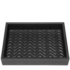 Riviere Vassoio portavalori rettangolare a spina di pesce Febe