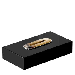 Arcahorn Veletta Scatola di carta velina nera lucida