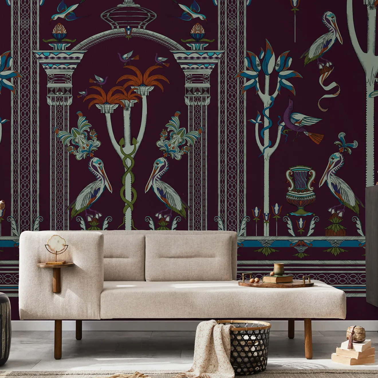 MaVoix Via Salvestrina 12 Bourgogne Carta da parati