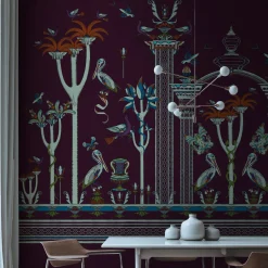 MaVoix Via Salvestrina 12 Bourgogne Carta da parati