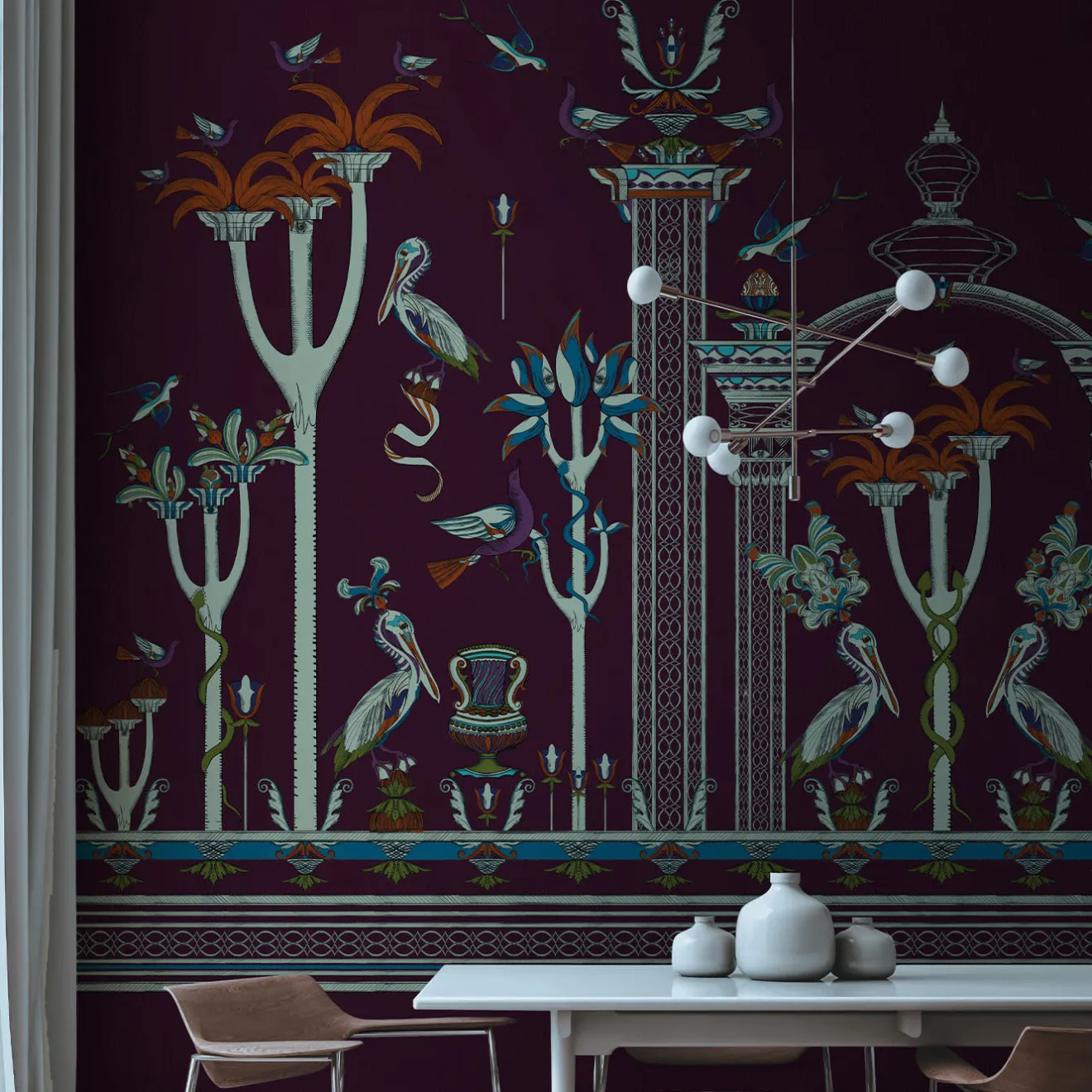 MaVoix Via Salvestrina 12 Bourgogne Carta da parati