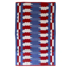 Lanificio Leo Viaggio 5 Coperta/ arazzo policromo di Serena Confalonieri