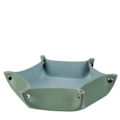 ADJ Style Vide poche in pelle azzurro cielo e verde eucalipto #3