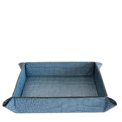 Cassigoli Videopoche blu croco