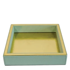 Cassigoli Videopoche quadrata verde Pietroburgo