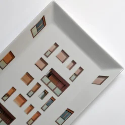 Grand Tour by Vito Nesta Videopoche rettangolare in porcellana La Finestra Sul Cortile #1