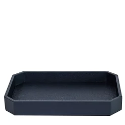 Cassigoli Vide-poche media Del Monte in legno e pelle blu Capri