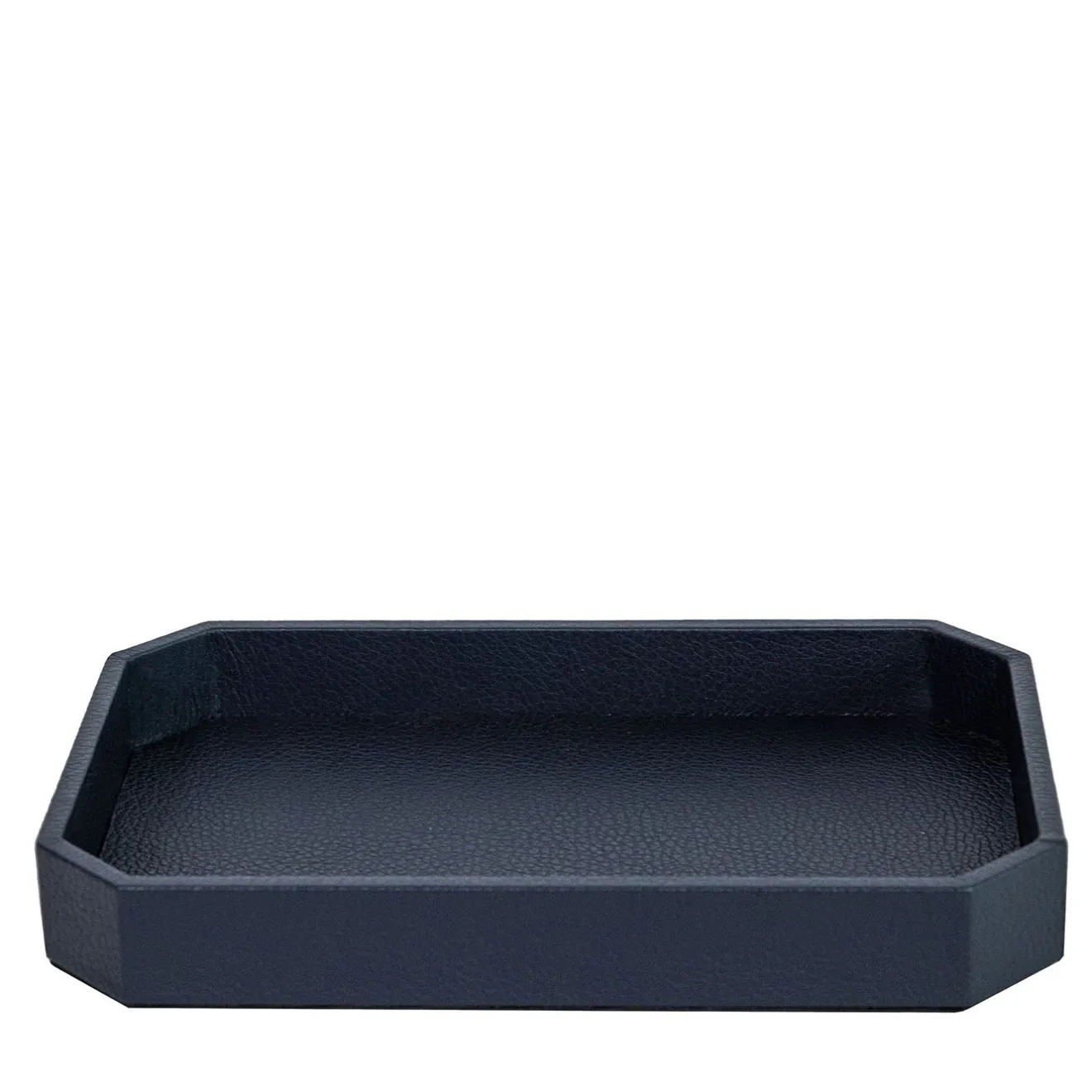 Cassigoli Vide-poche media Del Monte in legno e pelle blu Capri